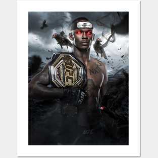 Israel Adesanya AKA The Last Airbender - UFC Champion Posters and Art